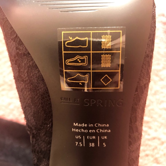 NWT Call it Spring Astilama Boots - Picture 4 of 7